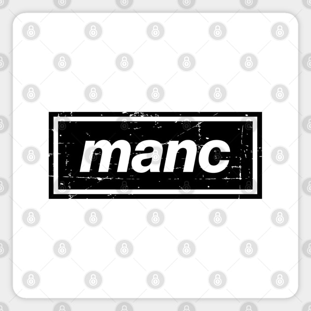 The Mancunian Indie Music Manc Magnet by Butter Creative